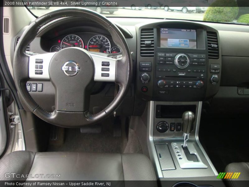 Silver Lightning / Graphite 2008 Nissan Pathfinder SE V8 4x4