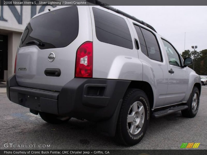 Silver Lightning / Steel/Graphite 2008 Nissan Xterra S