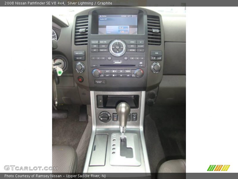 Silver Lightning / Graphite 2008 Nissan Pathfinder SE V8 4x4