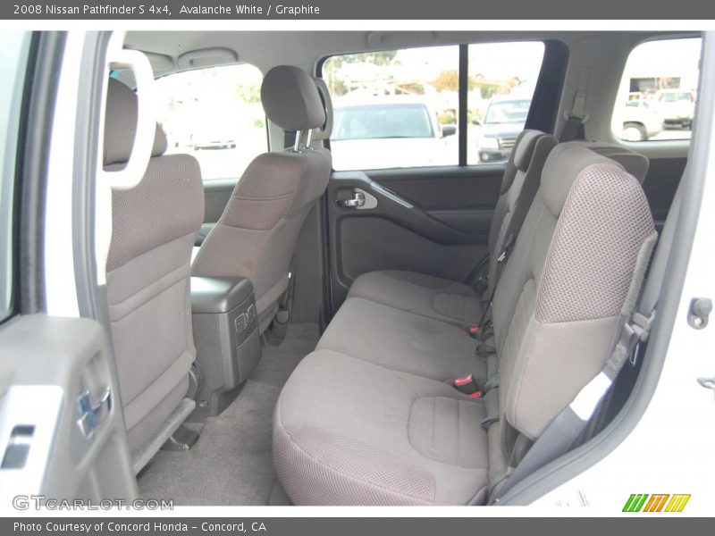 Avalanche White / Graphite 2008 Nissan Pathfinder S 4x4