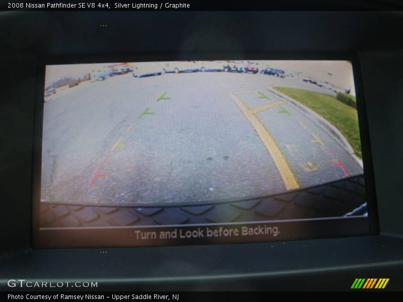 Silver Lightning / Graphite 2008 Nissan Pathfinder SE V8 4x4