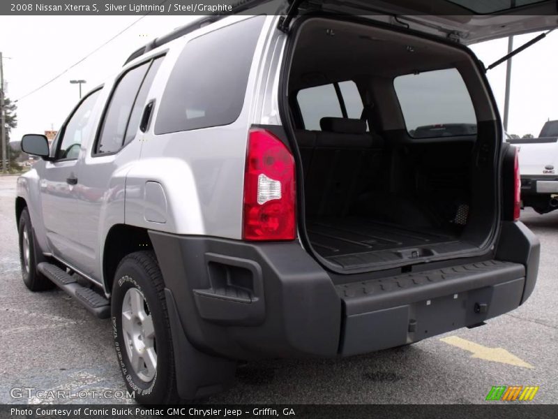 Silver Lightning / Steel/Graphite 2008 Nissan Xterra S