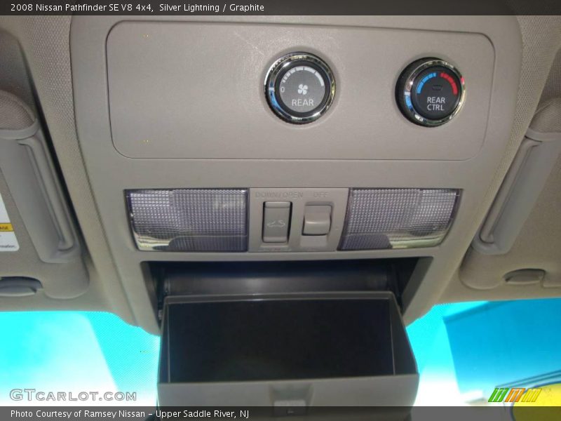 Silver Lightning / Graphite 2008 Nissan Pathfinder SE V8 4x4