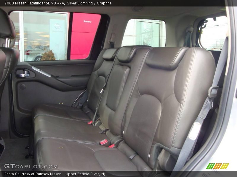 Silver Lightning / Graphite 2008 Nissan Pathfinder SE V8 4x4