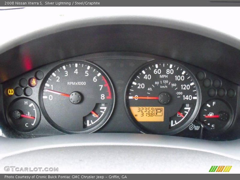 Silver Lightning / Steel/Graphite 2008 Nissan Xterra S