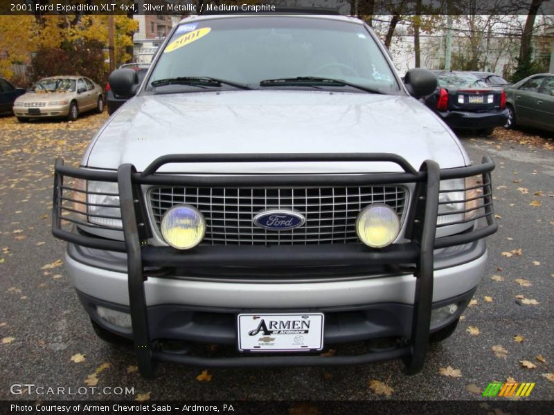 Silver Metallic / Medium Graphite 2001 Ford Expedition XLT 4x4