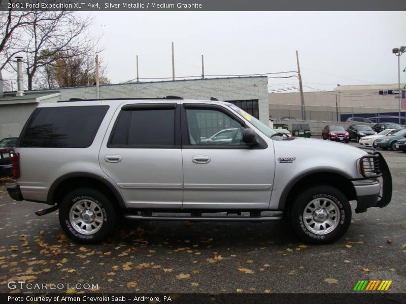 Silver Metallic / Medium Graphite 2001 Ford Expedition XLT 4x4