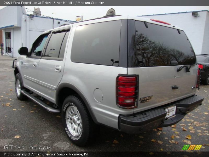Silver Metallic / Medium Graphite 2001 Ford Expedition XLT 4x4