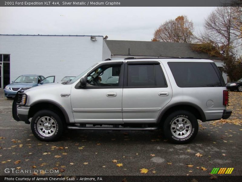 Silver Metallic / Medium Graphite 2001 Ford Expedition XLT 4x4