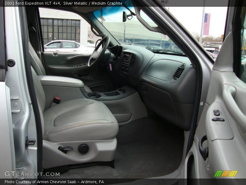 Silver Metallic / Medium Graphite 2001 Ford Expedition XLT 4x4