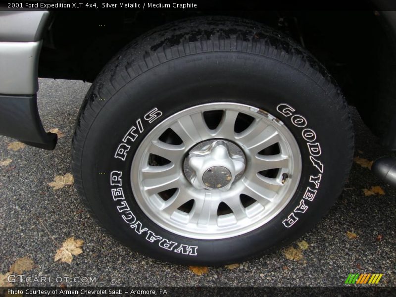 Silver Metallic / Medium Graphite 2001 Ford Expedition XLT 4x4