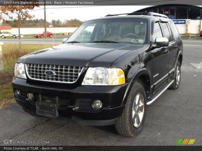 Black / Medium Parchment 2005 Ford Explorer Limited 4x4