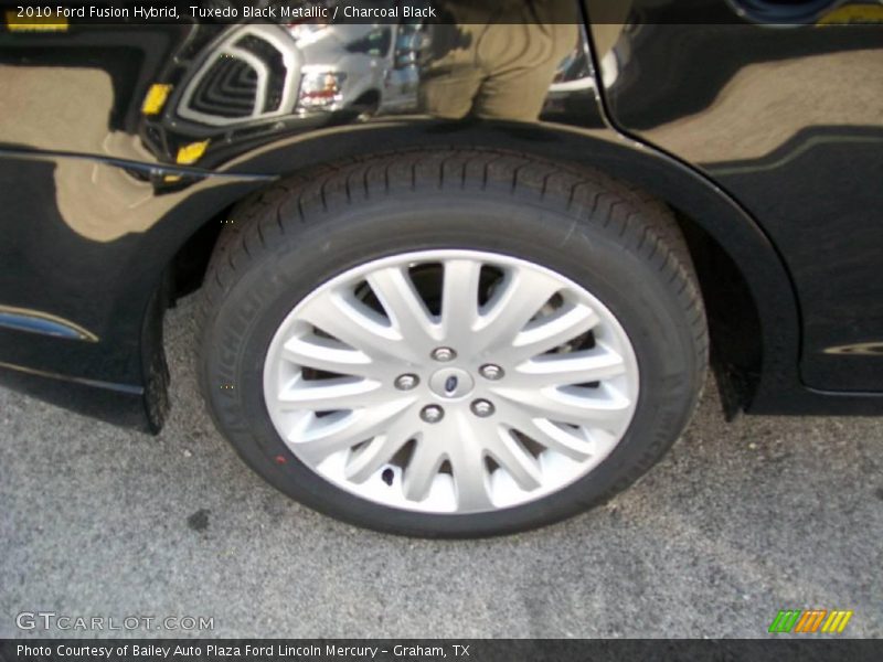 Tuxedo Black Metallic / Charcoal Black 2010 Ford Fusion Hybrid