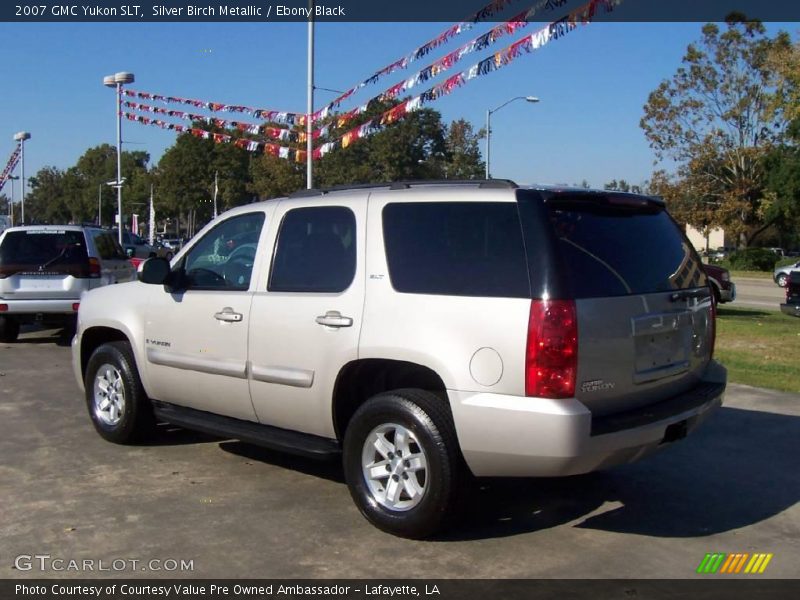 Silver Birch Metallic / Ebony Black 2007 GMC Yukon SLT
