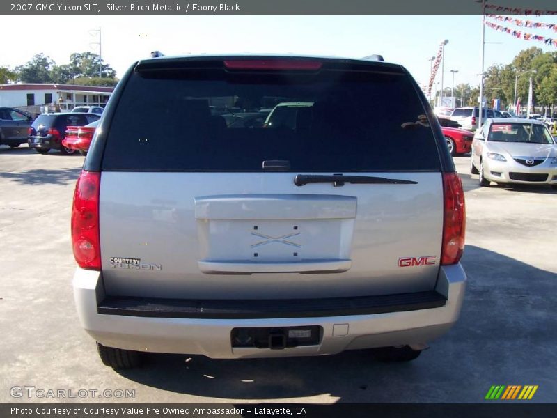 Silver Birch Metallic / Ebony Black 2007 GMC Yukon SLT