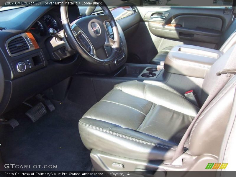 Silver Birch Metallic / Ebony Black 2007 GMC Yukon SLT