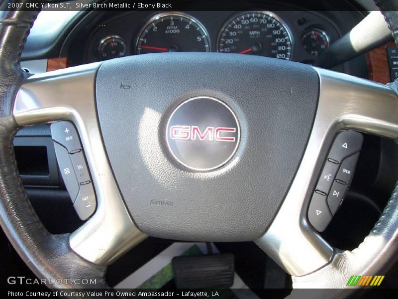 Silver Birch Metallic / Ebony Black 2007 GMC Yukon SLT