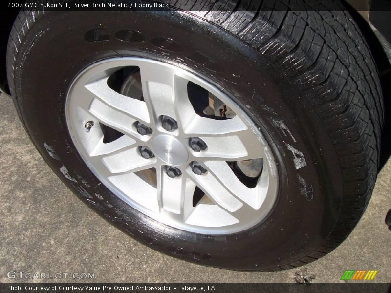 Silver Birch Metallic / Ebony Black 2007 GMC Yukon SLT