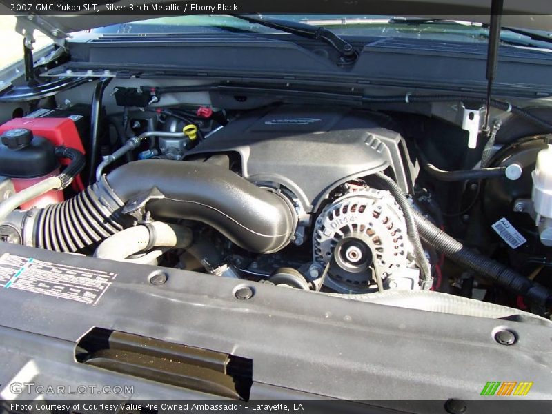 Silver Birch Metallic / Ebony Black 2007 GMC Yukon SLT