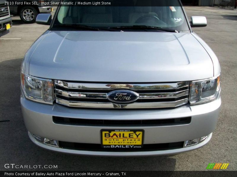 Ingot Silver Metallic / Medium Light Stone 2010 Ford Flex SEL