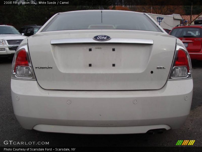 White Suede / Camel 2008 Ford Fusion SEL