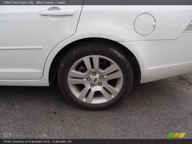 White Suede / Camel 2008 Ford Fusion SEL