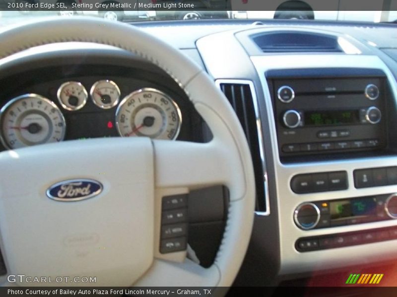 Sterling Grey Metallic / Medium Light Stone 2010 Ford Edge SEL