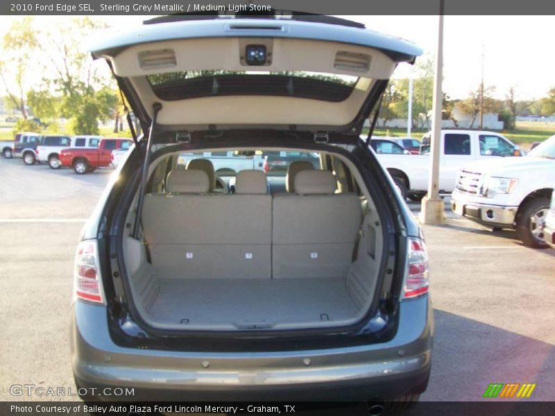 Sterling Grey Metallic / Medium Light Stone 2010 Ford Edge SEL