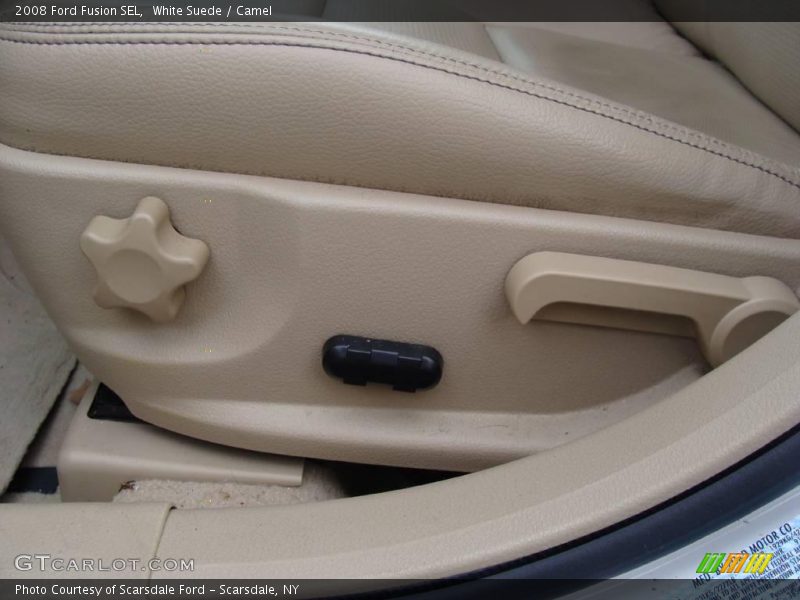 White Suede / Camel 2008 Ford Fusion SEL