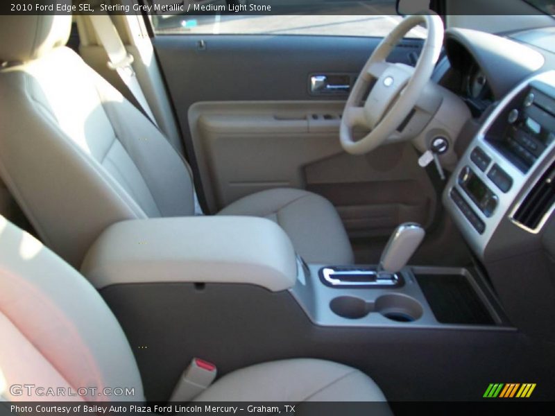 Sterling Grey Metallic / Medium Light Stone 2010 Ford Edge SEL