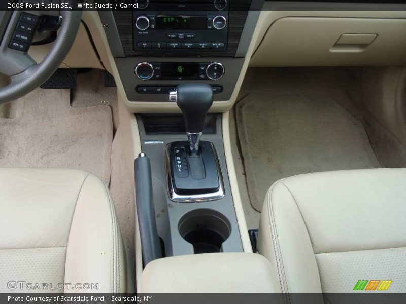 White Suede / Camel 2008 Ford Fusion SEL