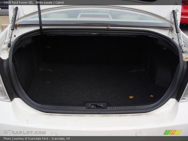 White Suede / Camel 2008 Ford Fusion SEL