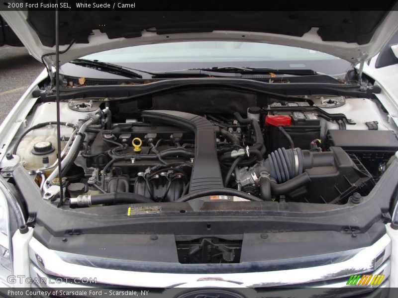 White Suede / Camel 2008 Ford Fusion SEL