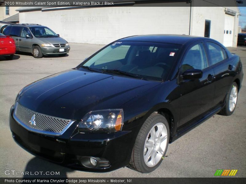 Kalapana Black / Black 2010 Mitsubishi Galant Sport Edition