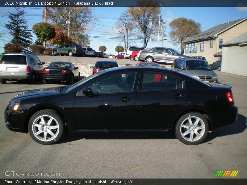 Kalapana Black / Black 2010 Mitsubishi Galant Sport Edition