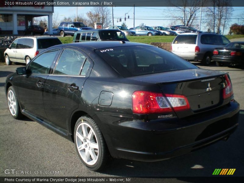 Kalapana Black / Black 2010 Mitsubishi Galant Sport Edition