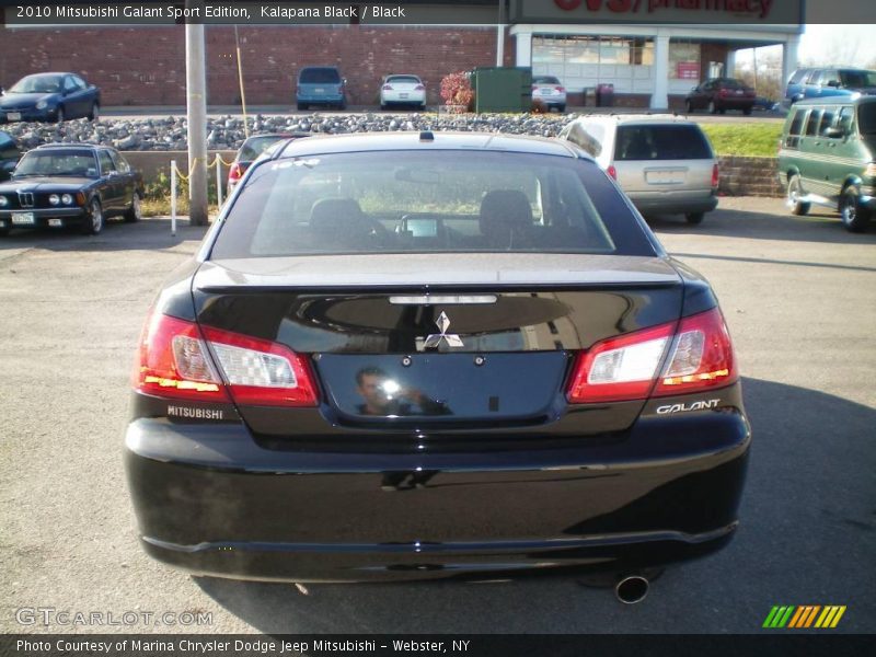 Kalapana Black / Black 2010 Mitsubishi Galant Sport Edition