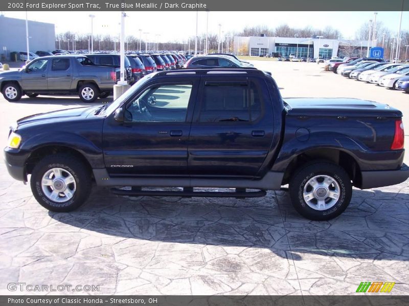 True Blue Metallic / Dark Graphite 2002 Ford Explorer Sport Trac