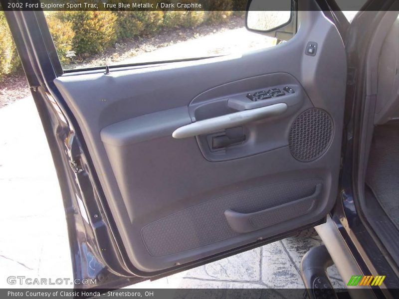 True Blue Metallic / Dark Graphite 2002 Ford Explorer Sport Trac