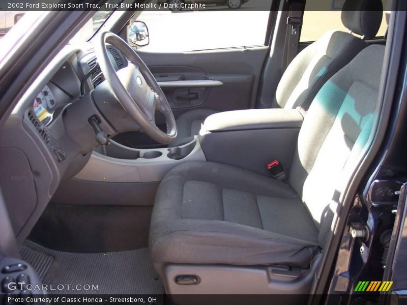 True Blue Metallic / Dark Graphite 2002 Ford Explorer Sport Trac