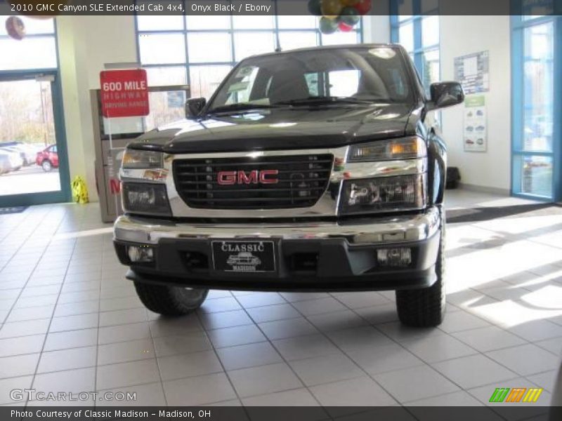 Onyx Black / Ebony 2010 GMC Canyon SLE Extended Cab 4x4