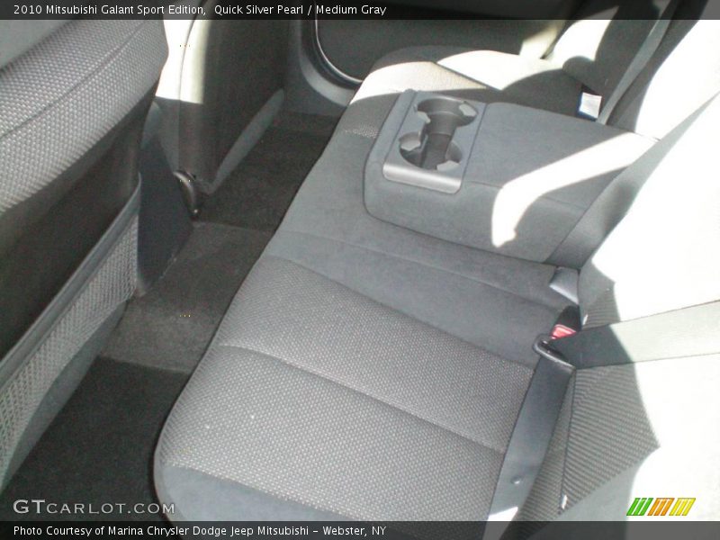 Quick Silver Pearl / Medium Gray 2010 Mitsubishi Galant Sport Edition