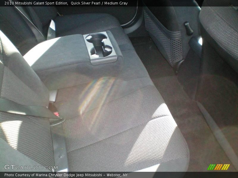 Quick Silver Pearl / Medium Gray 2010 Mitsubishi Galant Sport Edition