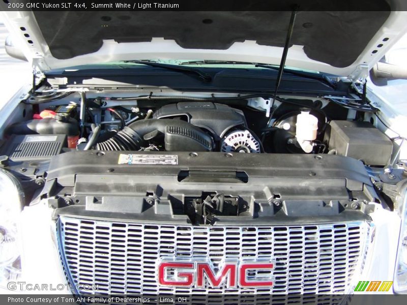 Summit White / Light Titanium 2009 GMC Yukon SLT 4x4