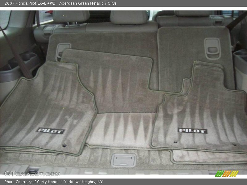Aberdeen Green Metallic / Olive 2007 Honda Pilot EX-L 4WD
