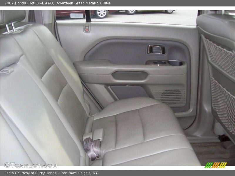 Aberdeen Green Metallic / Olive 2007 Honda Pilot EX-L 4WD