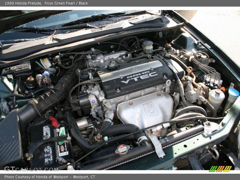 Ficus Green Pearl / Black 1999 Honda Prelude