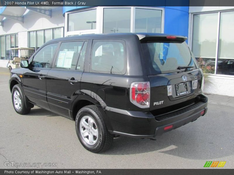Formal Black / Gray 2007 Honda Pilot LX 4WD