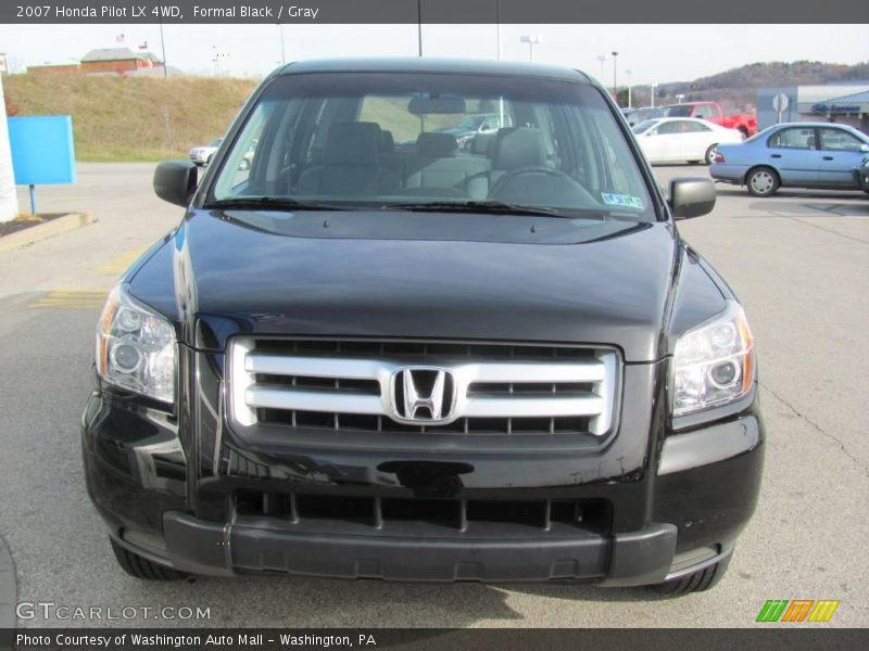 Formal Black / Gray 2007 Honda Pilot LX 4WD