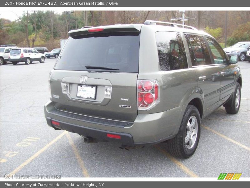 Aberdeen Green Metallic / Olive 2007 Honda Pilot EX-L 4WD